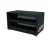 BADEDU VEER Regal 70 cm breit, Anthrazit, 2 Fächer