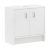 BadeDu DORE Waschbeckenunterschrank 54 cm breit, Weiß