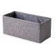 FACKELMANN Aufbewahrungskorb 28 cm breit, Grau, faltbar