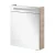 FACKELMANN B.CLEVER LED Spiegelschrank 60 cm breit, Braun hell