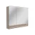 FACKELMANN B.PARIS LED Spiegelschrank 90 cm breit, Grau
