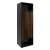 FACKELMANN B.PARIS Midischrank 40 cm breit, Braun Dunkel/Schwarz, Türanschlag links