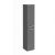 FACKELMANN B.ROUND Hochschrank 30 cm breit, Anthrazit, Türanschlag links