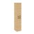 FACKELMANN B.ROUND Hochschrank 30 cm breit, Braun, Türanschlag links
