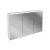 FACKELMANN B.ROUND LED Spiegelschrank 110 cm breit, Weiß