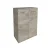 FACKELMANN B.STYLE Doppel Midischrank 60 cm, Braun hell, mit Wäschekorb