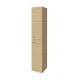 FACKELMANN B.STYLE Hochschrank 30 cm breit, Braun, Türanschlag rechts