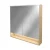 FACKELMANN B.STYLE LED Spiegelschrank 80 cm breit, Braun