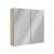FACKELMANN COMPACT LINE Spiegelschrank 70 cm breit, Braun