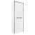 FACKELMANN FLAIR Doppel Hochschrank 63 cm breit, Weiß/Anthrazit