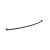 FACKELMANN Griff 76 cm breit, Schwarz, gebogen