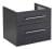FACKELMANN HYPE 3.0 Unterbauschrank 60 cm breit, Anthrazit, 2 Schubladen