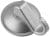 FACKELMANN Handtuchhaken Ø 5,5 cm, Silber