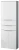 FACKELMANN KARA Doppel Hochschrank 61 cm breit, Weiß, mit 2 Schubladen