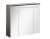 FACKELMANN KARA LED Spiegelschrank 80 cm breit, Weiß/Anthrazit