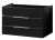 FACKELMANN KARA Waschbeckenunterschrank 80 cm breit, Anthrazit, 2 Schubladen