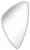FACKELMANN LED Spiegel 55 cm breit, oval