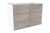FACKELMANN LIMA Waschbeckenunterschrank 59 cm breit, Braun/Weiß