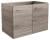 FACKELMANN LIMA Waschbeckenunterschrank 60 cm breit, Braun