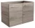 FACKELMANN LIMA Waschbeckenunterschrank 60 cm breit, Braun