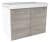 FACKELMANN LIMA Waschbeckenunterschrank 60 cm breit, Braun/Weiß