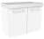 FACKELMANN LIMA Waschbeckenunterschrank 60 cm breit, Weiß