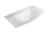 FACKELMANN LUGANO Waschbecken 80,5 cm breit, Weiß, Glas