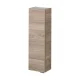 FACKELMANN LUXOR Hängeschrank 20 cm breit, Braun hell, Türanschlag links