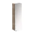 FACKELMANN LUXOR Hängeschrank 20 cm breit, Braun hell, Türanschlag rechts + Spiegel