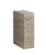 FACKELMANN LUXOR Unterschrank 20 cm breit, Braun hell, Türanschlag links