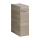 FACKELMANN LUXOR Unterschrank mit Apothekerauszug 20 cm breit, Braun hell