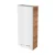 FACKELMANN MILANO Hängeschrank 30 cm breit, Weiß/Braun hell