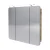 FACKELMANN MILANO LED Spiegelschrank 90 cm breit, Braun hell
