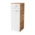 FACKELMANN MILANO Midischrank 30 cm breit, Weiß/Braun hell