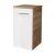 FACKELMANN MILANO Unterschrank 30 cm breit, Weiß/Braun hell