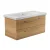 FACKELMANN MILANO Waschbeckenunterschrank 100 cm breit, Braun hell