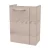 FACKELMANN SBC B.CLEVER Waschbeckenunterschrank Gäste WC 45 cm breit, Braun hell, Türanschlag links