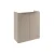 FACKELMANN SBC B.PARIS Waschbeckenunterschrank Gäste WC 55 cm breit, Grau, 2 Türen