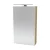 FACKELMANN SBC B.STYLE Gäste WC Spiegelschrank 40 cm breit, Braun, Türanschlag links + Aufsatzleuchte