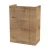 FACKELMANN SBC MILANO Waschbeckenunterschrank Gäste WC 45 cm breit, Braun hell, Türanschlag links
