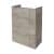 FACKELMANN SBC STANFORD Waschbeckenunterschrank Gäste WC 45 cm breit, Braun hell, Türanschlag links