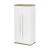 FACKELMANN STANFORD Midischrank 51 cm breit, Weiß/Braun hell