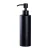 FACKELMANN Seifenspender 350 ml, Schwarz matt