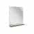 FACKELMANN TE-A Spiegel 60 cm breit, Braun hell, mit Ablage