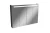 FACKELMANN TWINDY LED Spiegelschrank 110 cm breit, Anthrazit Holzoptik