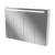 FACKELMANN TWINDY LED Spiegelschrank 110 cm breit, Weiß