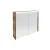 FACKELMANN VERONA LED Spiegelschrank 80 cm breit, Braun Dunkel
