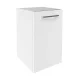 FACKELMANN VERONA Unterschrank 35 cm breit, Weiß Hochglanz, Türanschlag links