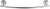 FACKELMANN VISION Handtuchhalter, Chrom