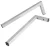 FACKELMANN Winkelhalter, Grau, 2er Set
